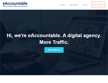 Tablet Screenshot of eaccountable.com